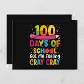 100日得の感じCray ポストカード (正面/裏面)