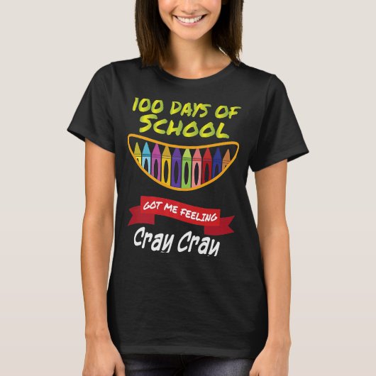 100日得の感じCray Tシャツ (正面)