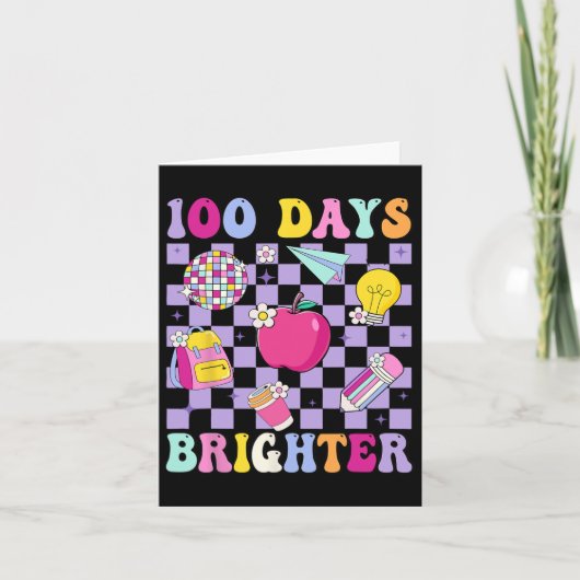 100日明るいレトロディスコ100日目 カード (正面)