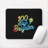 100日明るい先生キッズ100日目 マウスパッド (マウス)