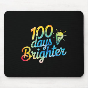 100日明るい先生キッズ100日目 マウスパッド