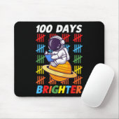 100日明るい宇宙宇宙飛行士100日目 マウスパッド (マウス)