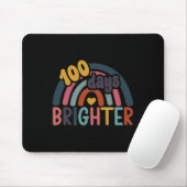 100日明るい虹100th Day Of School Teac マウスパッド (マウス)