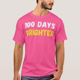 100日明るい100学校の日 Tシャツ