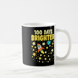 100日明るい100日目の宇宙飛行士 コーヒーマグカップ