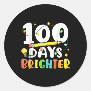 100日明るい100日目 ラウンドシール