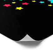 100日星 ポスター (角)