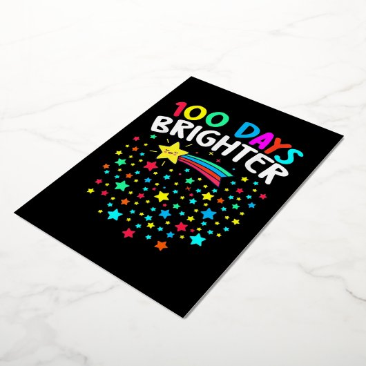 100日星 箔シーズンカード (回転した状態)