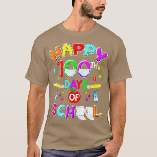 100日校仮面先生・学生 Tシャツ