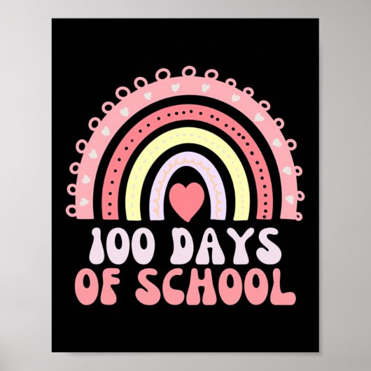 100日校虹100日目100 ポスター (正面)