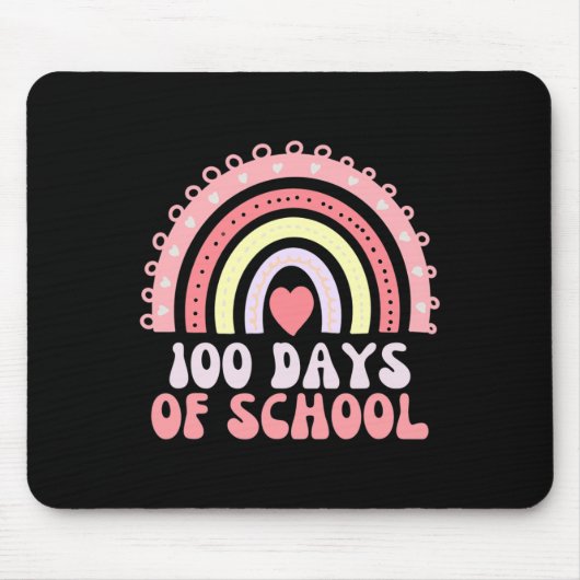 100日校虹100日目100 マウスパッド (正面)
