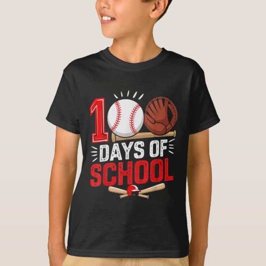 100日校野球100日生 Tシャツ (正面)