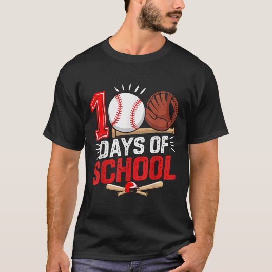 100日校野球100日生 Tシャツ (正面)