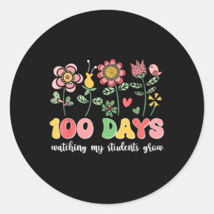 100日栽培Boho花先生100日目 ラウンドシール