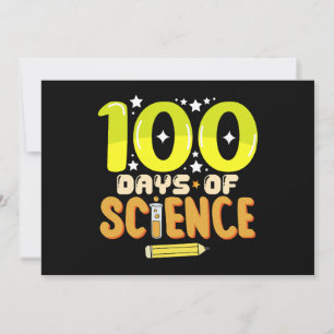 100日理科先生100日目 招待状