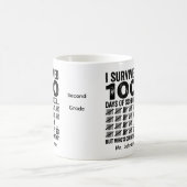 100日生き残ったマグカップ コーヒーマグカップ (中央)