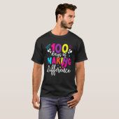 100日異校作り先生気 Tシャツ (正面フル)