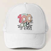 100日登校お祝いキャップ キャップ (正面)