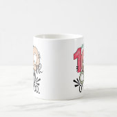 100日登校お祝いギフト コーヒーマグカップ (中央)