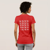 100日登校記念Tシャート Tシャツ (裏面フル)