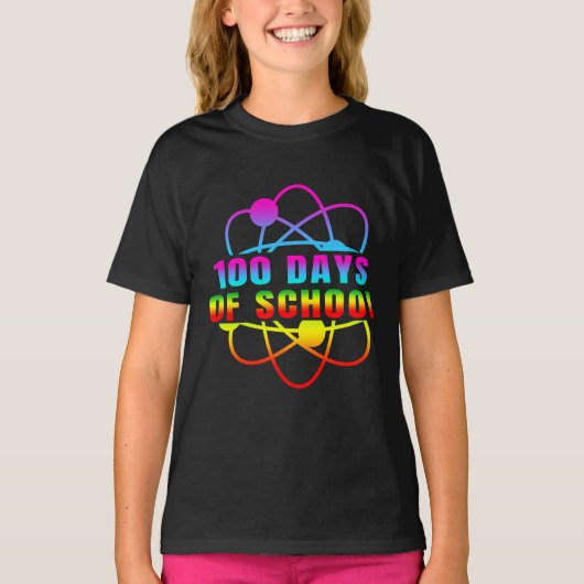 100日登校Tシャツ Tシャツ (正面)