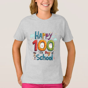 100日目が楽しい Tシャツ