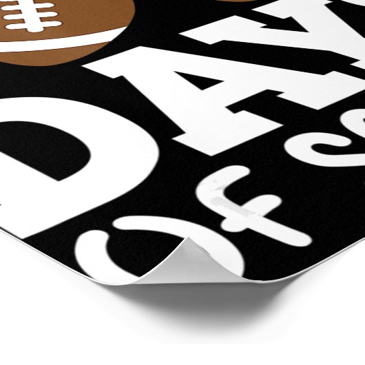 100日目のサッカー少年に取り組んだ ポスター (角)