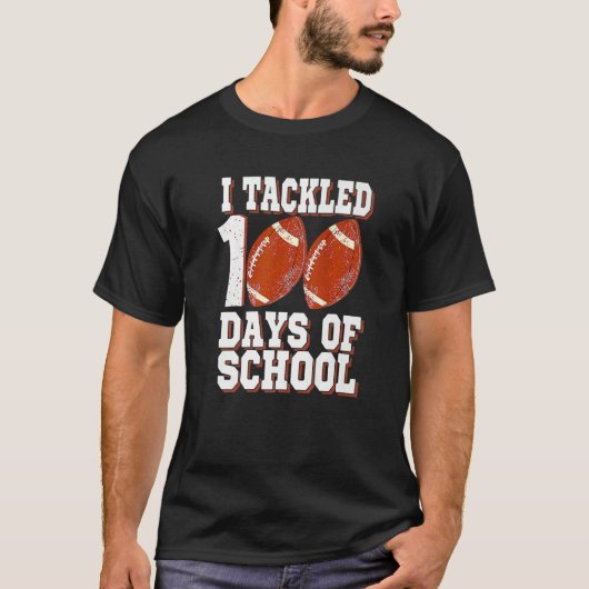 100日目のサッカー少年に取り組んだ Tシャツ (正面)