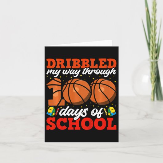 100日目のスクールボーイズバスケットボール100日のSc カード (正面)