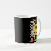 100日目のブラスマイル顔100学校の少年の日 コーヒーマグカップ (正面右)