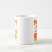 100日目の学校おめでとう コーヒーマグ コーヒーマグカップ (中央)