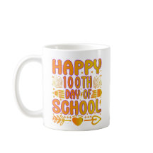 100日目の学校おめでとう コーヒーマグ