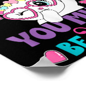 100日目の学校ねこ 100日間学校に通わねば ポスター (角)