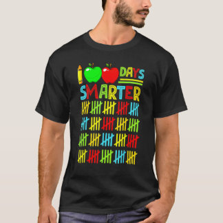 100日目の学校の先生キッズハッピー100日 Tシャツ