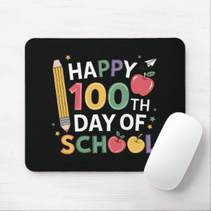 100日目の学校の先生 ハッピーハンドレッドデイズ マウスパッド