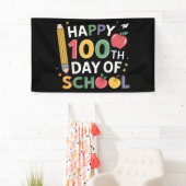 100日目の学校の先生 ハッピーハンドレッドデイズ 横断幕 (インサイチュ)