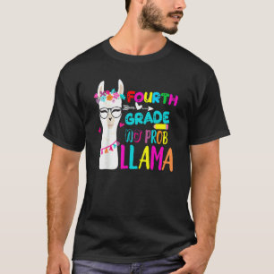 100日目の学校の四年生の先生大丈夫です Tシャツ