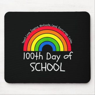 100日目の学校の子ども先生 100倍賢くなりました マウスパッド