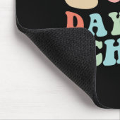 100日目の学校の溝ヴィンテージデザインスタッド マウスパッド (コーナー)