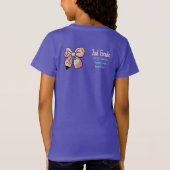 100日目の学校を祝おう Tシャツ (裏面)