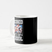 100日目の学校サッカー100日目をクリア コーヒーマグカップ (正面左)