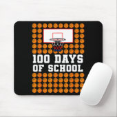 100日目の学校バスケットボールキッズ 100日間の学校生活 マウスパッド (マウス)