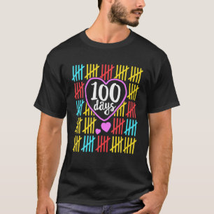 100日目の学校先生子どもが100歳を迎える Tシャツ