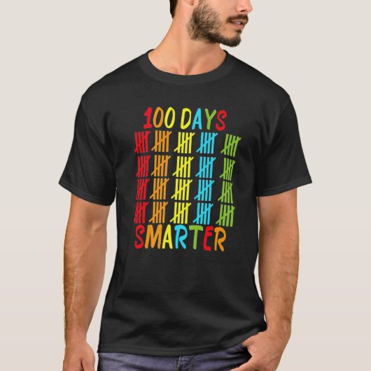 100日目の学校先生衣装100日スタッド Tシャツ (正面)