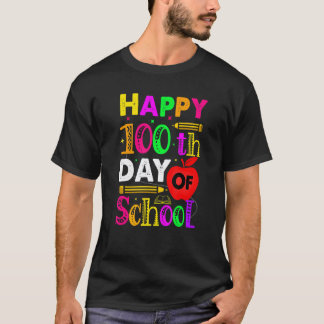 100日目の学校生活を楽しむ先生の日常 キッズ Tシャツ