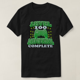 100日目の学校生活を達成 Tシャツ