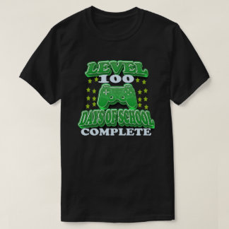 100日目の学校生活を達成 Tシャツ