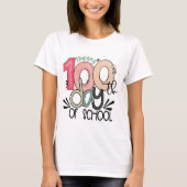 100日目の学校行事 ベーシック Tシャツ (正面)