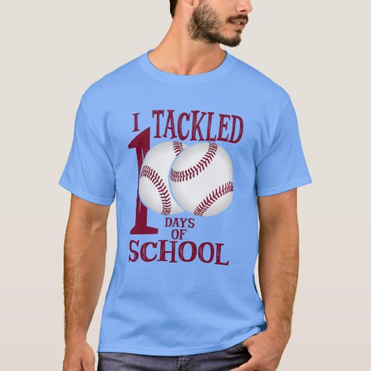 100日目の学校野球100日 Tシャツ (正面)