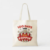 100日目の学校100日とStill Poppin トートバッグ (裏面)